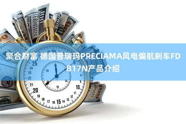 聚合财富 德国普瑞玛PRECIAMA风电偏航刹车FDB17N产品介绍