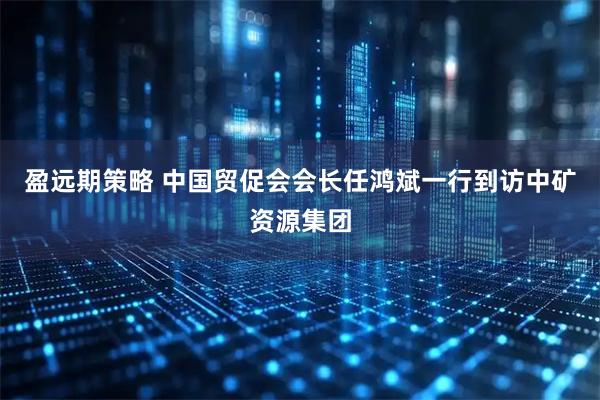 盈远期策略 中国贸促会会长任鸿斌一行到访中矿资源集团